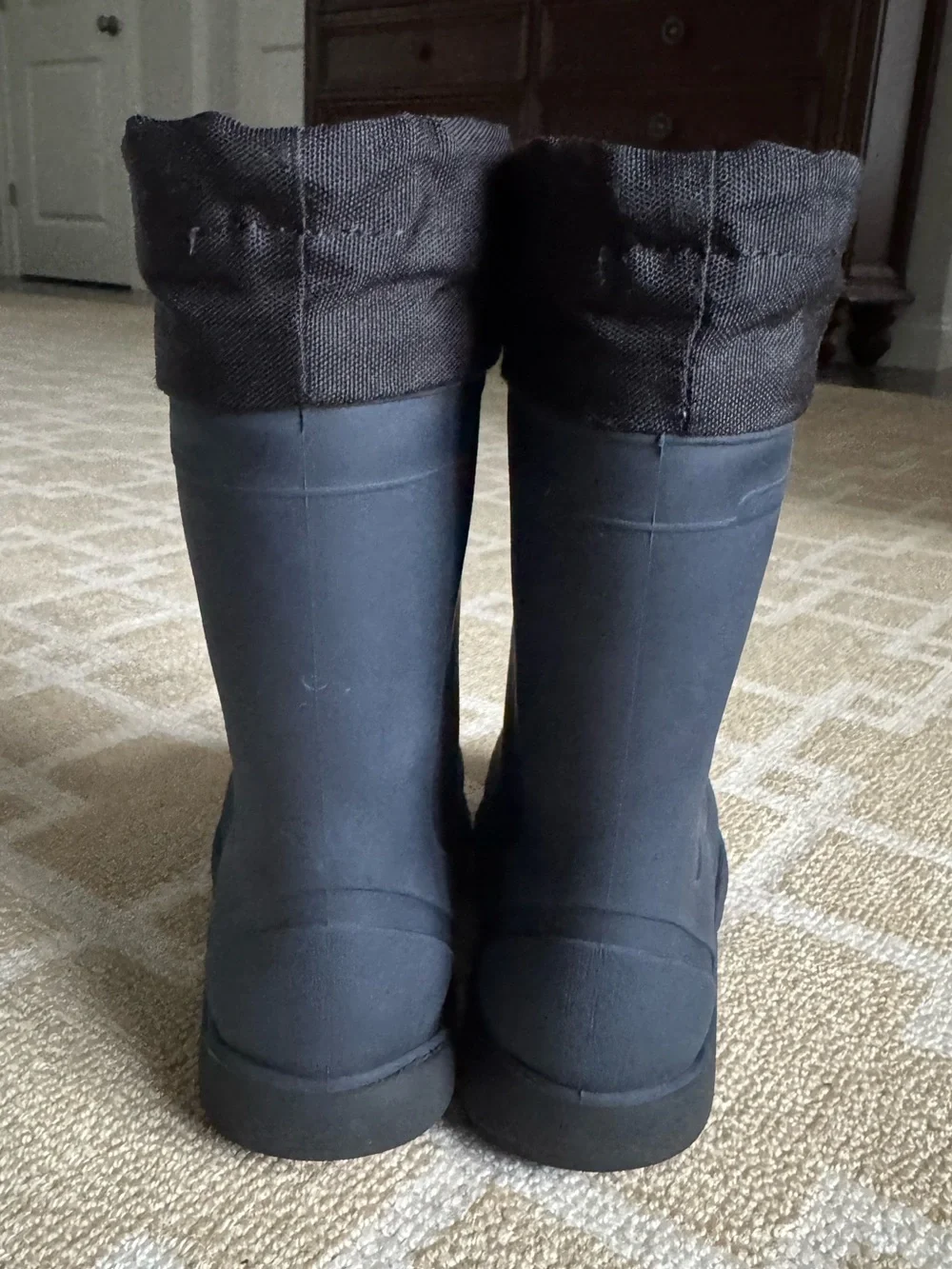 Kamik Kids Snobuster Waterproof Insulated Winter Snow Boots Navy Blue Size 13